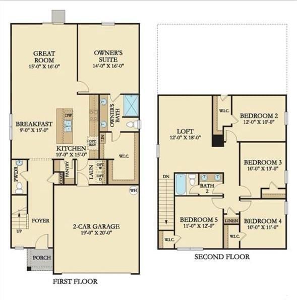 2796 Legacy Ridge Ln, Catawba, NC 28609 - view of property floor plan