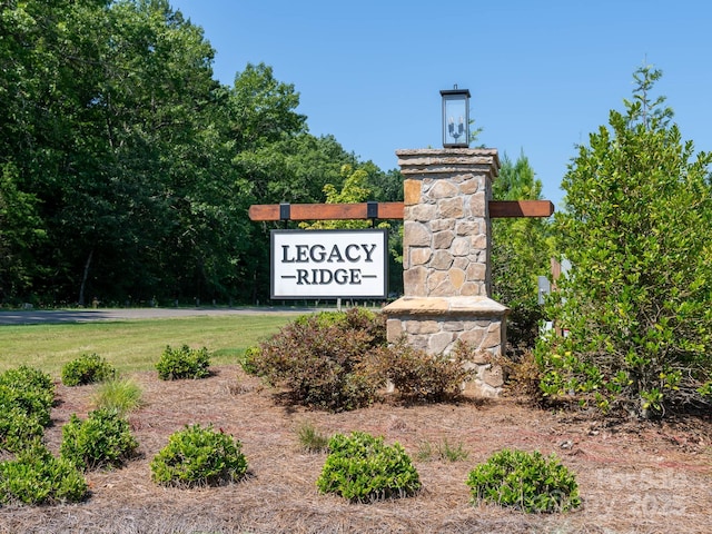 2796 Legacy Ridge Ln, Catawba, NC 28609 - view of community sign