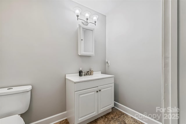 1631 Berkley St SW, Lenoir, NC 28645 - bathroom with vanity and baseboards