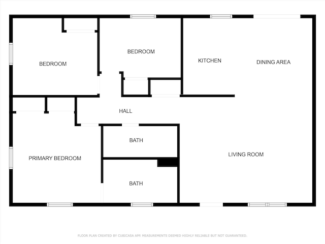 1631 Berkley St SW, Lenoir, NC 28645 - view of property floor plan