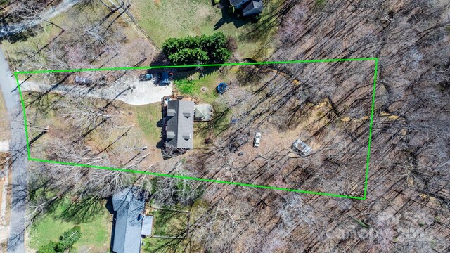 7648 Forest Oak Dr, Denver, NC 28037 - view of property location with property boundaries highlighted