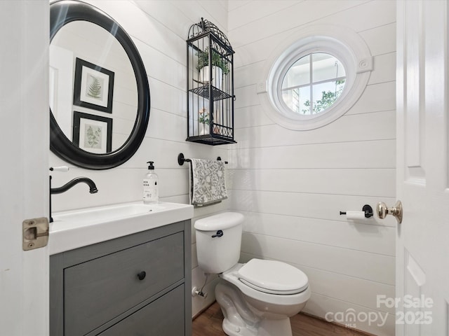 13930 Daltrey Ln, Charlotte, NC 28277 - bathroom featuring vanity and wood finished floors