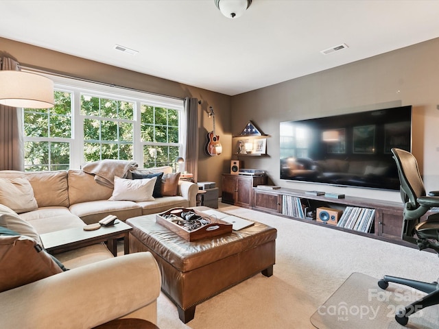 13930 Daltrey Ln, Charlotte, NC 28277 - living room featuring carpet floors