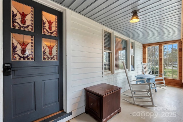 3809 Union Hill Rd, East Bend, NC 27018 - sunroom / solarium featuring wood walls