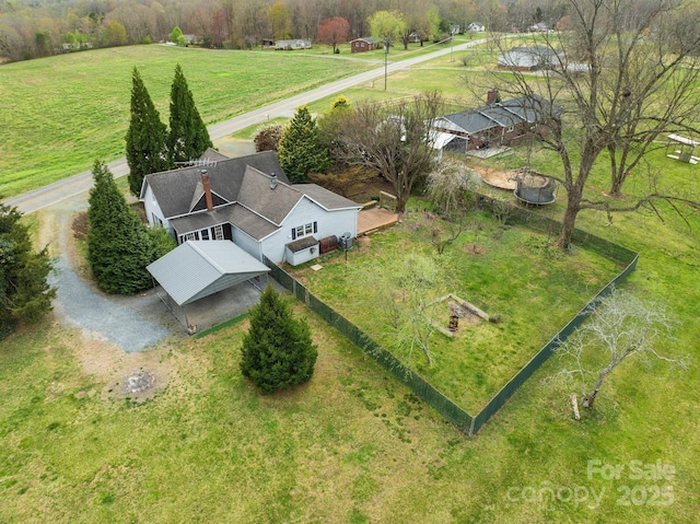3809 Union Hill Rd, East Bend, NC 27018 - aerial view of property and surrounding area