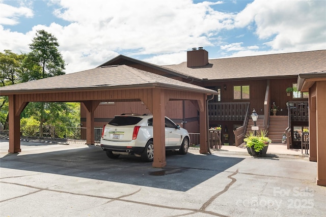140 Bent Tree Dr Unit 3, Hendersonville, NC 28739 - view of vehicle parking with stairway