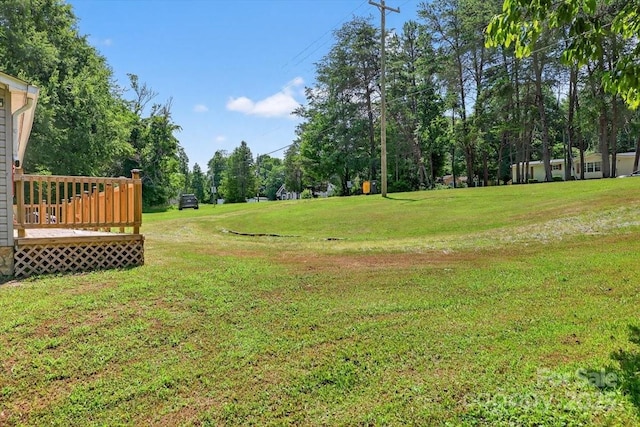 2611 Dallas Stanley Hwy, Stanley, NC 28164 - view of grassy yard featuring view of scattered trees