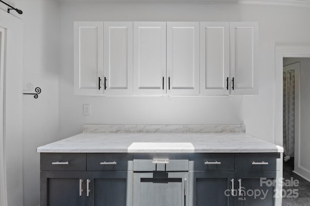 351 Dove Haven Ln, Hendersonville, NC 28791 - kitchen with white cabinets and light stone countertops