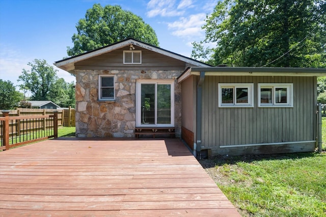 351 Dove Haven Ln, Hendersonville, NC 28791 - view of wooden deck