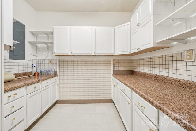 3333 Tanglewood Dr, Rock Hill, SC 29732 - kitchen with open shelves and white cabinets