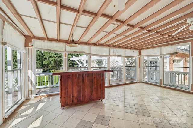 3333 Tanglewood Dr, Rock Hill, SC 29732 - unfurnished sunroom with tile patterned floors