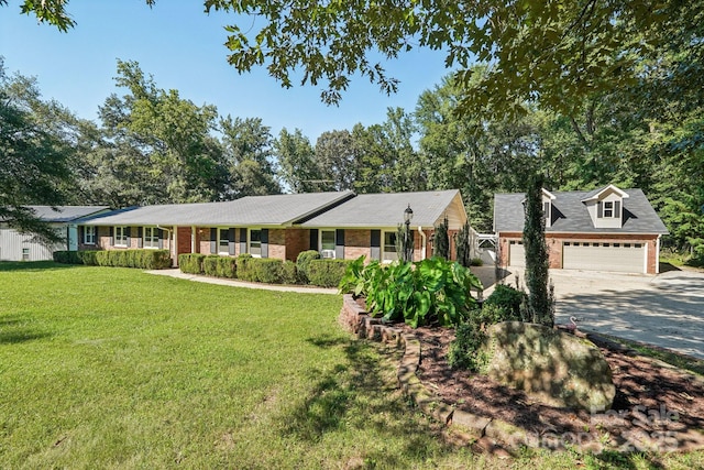 3333 Tanglewood Dr, Rock Hill, SC 29732 - ranch-style home featuring brick siding, a front lawn, and driveway