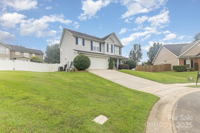 5128 Balsam Bark Ln, Fort Mill, SC 29708 - traditional home featuring an attached garage and concrete driveway