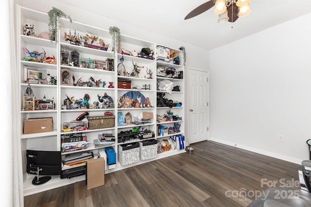 5128 Balsam Bark Ln, Fort Mill, SC 29708 - storage room with ceiling fan