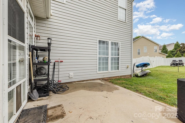 5128 Balsam Bark Ln, Fort Mill, SC 29708 - view of patio featuring a grill