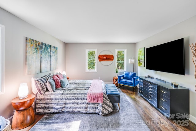 3920 Tilley Morris Rd, Matthews, NC 28105 - bedroom featuring wood finished floors