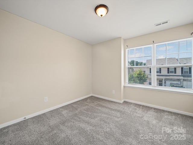 15239 Wrights Crossing Dr, Charlotte, NC 28278 - carpeted empty room featuring baseboards