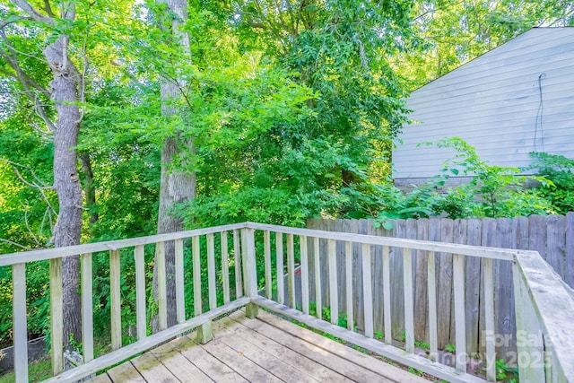 2519 Abelwood Rd, Charlotte, NC 28216 - view of deck