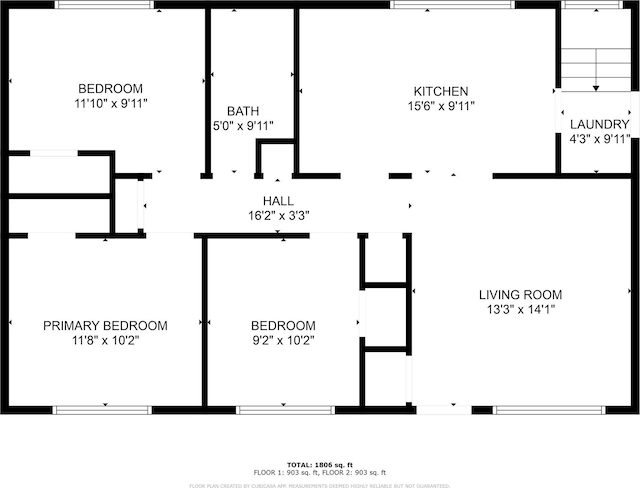 2519 Abelwood Rd, Charlotte, NC 28216 - view of property floor plan