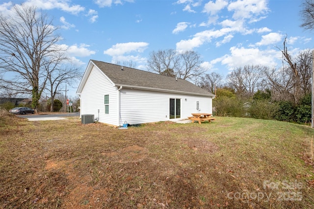295 Colston St, Albemarle, NC 28001 - back of property featuring a lawn and a shingled roof