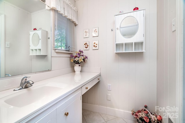 8448 Normandy Rd, Denver, NC 28037 - bathroom featuring vanity and tile patterned floors