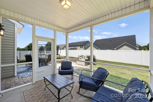 10906 Angler Ct, Davidson, NC 28036 - view of sunroom