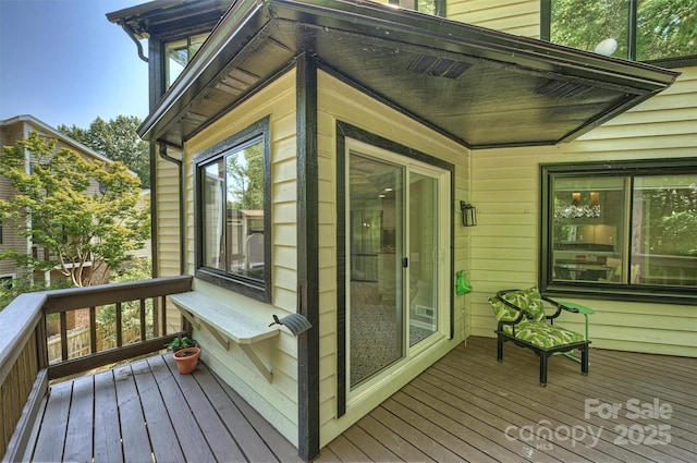 9334 Hunting Ct, Matthews, NC 28105 - view of wooden deck