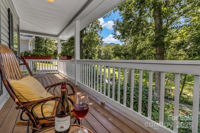 59 Old Lakey Gap Rd, Black Mountain, NC 28711 - view of porch