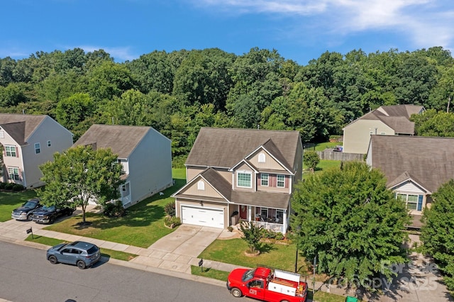 10621 Shanon Darby Ln, Charlotte, NC 28214 - view from above of property