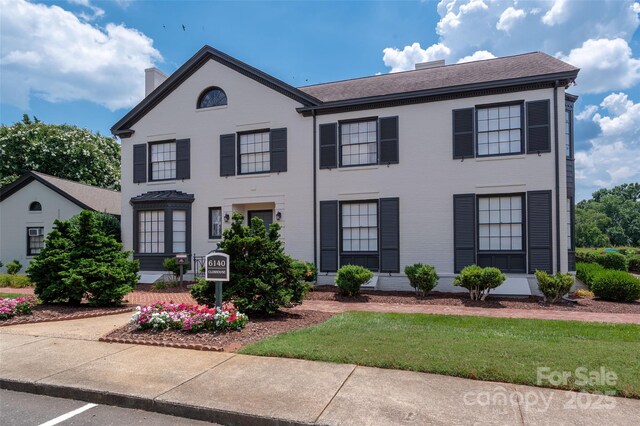 6013 Heath Valley Rd, Charlotte, NC 28210 - view of front of home featuring a chimney