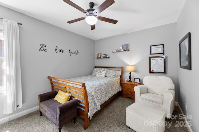 116 Kentmere Ln, Clover, SC 29710 - bedroom featuring carpet floors and a ceiling fan