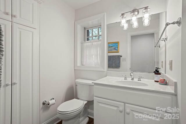 117 Founders Dr, Flat Rock, NC 28731 - bathroom featuring vanity and toilet