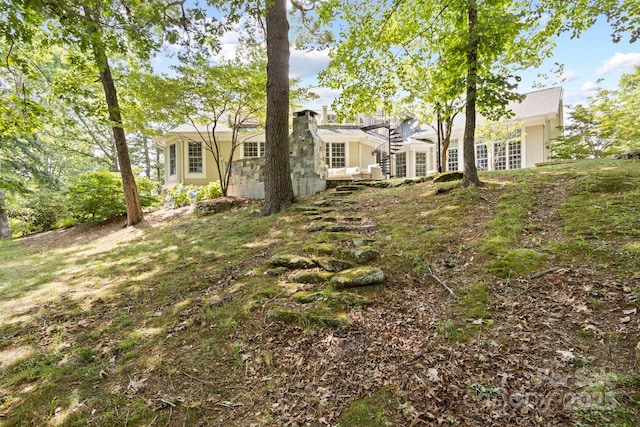 117 Founders Dr, Flat Rock, NC 28731 - view of yard