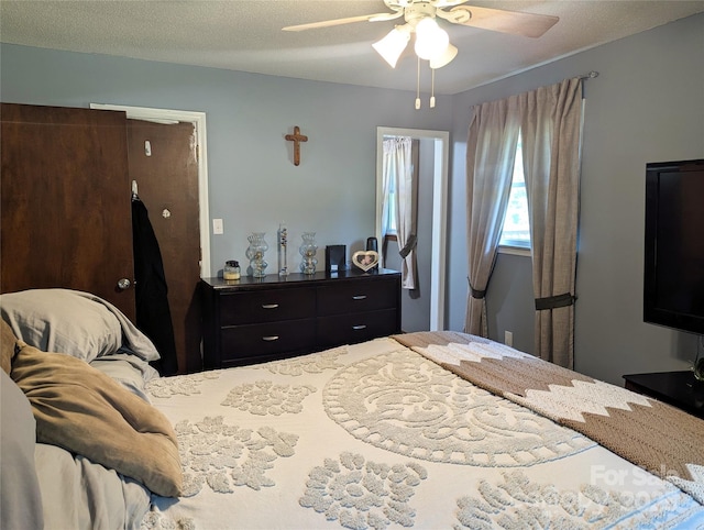 3080 Shue Rd, Salisbury, NC 28147 - bedroom with ceiling fan