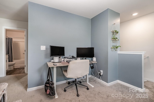 1478 Cannan Mountain Dr, Newton, NC 28658 - office space featuring carpet floors and recessed lighting