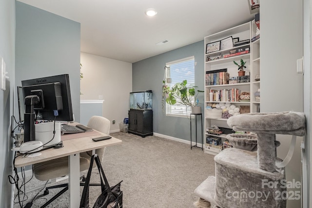 1478 Cannan Mountain Dr, Newton, NC 28658 - carpeted office space featuring baseboards