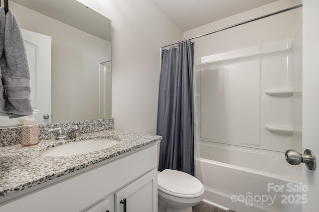 1478 Cannan Mountain Dr, Newton, NC 28658 - bathroom with vanity and shower / bath combination with curtain