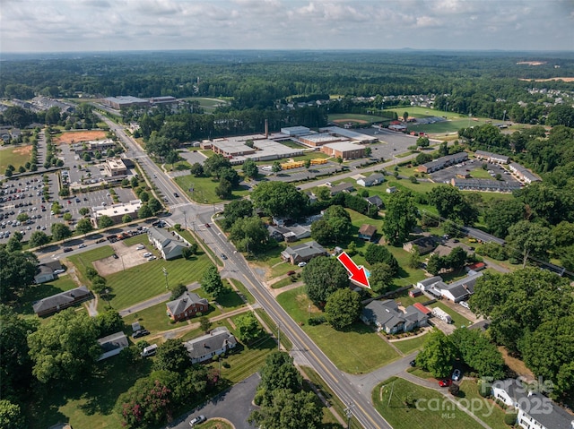 806 S Point Rd, Belmont, NC 28012 - view of property location with a heavily wooded area