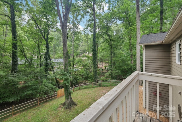8 Hickory Ridge Ct, Clover, SC 29710 - view of yard with a balcony