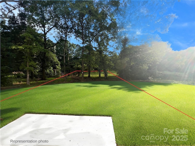 12518 Susanna Dr, Charlotte, NC 28214 - view of yard with a patio area