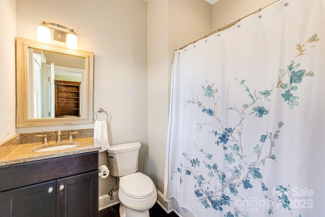 11 By The Wayside Dr, Columbus, NC 28722 - bathroom featuring vanity and a shower with curtain