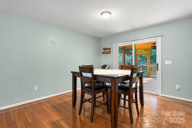 13 Fox Ridge Dr, Granite Falls, NC 28630 - dining room featuring hardwood / wood-style floors and a textured ceiling