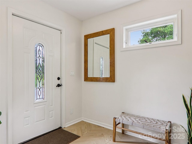 2 Briarwood Dr, Alexander, NC 28701 - foyer entrance with baseboards