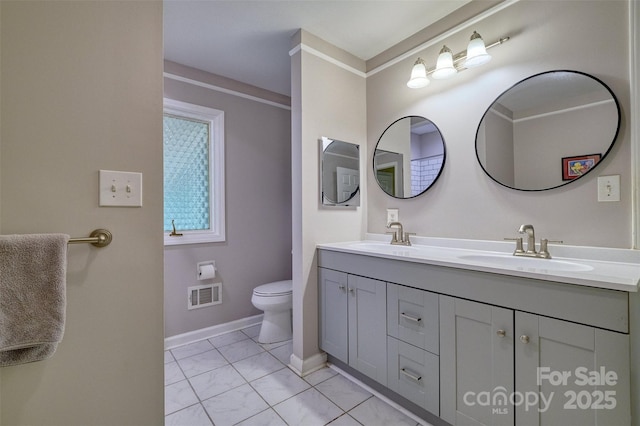 17 Heritage Dr, Lake Wylie, SC 29710 - bathroom featuring double vanity and tile patterned flooring