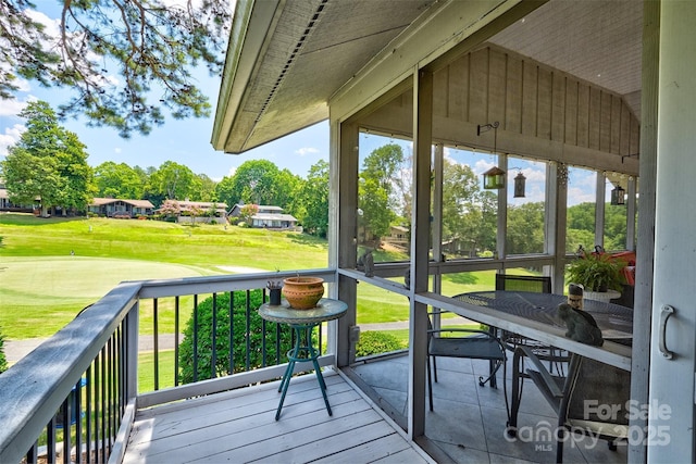 17 Heritage Dr, Lake Wylie, SC 29710 - wooden deck with a yard