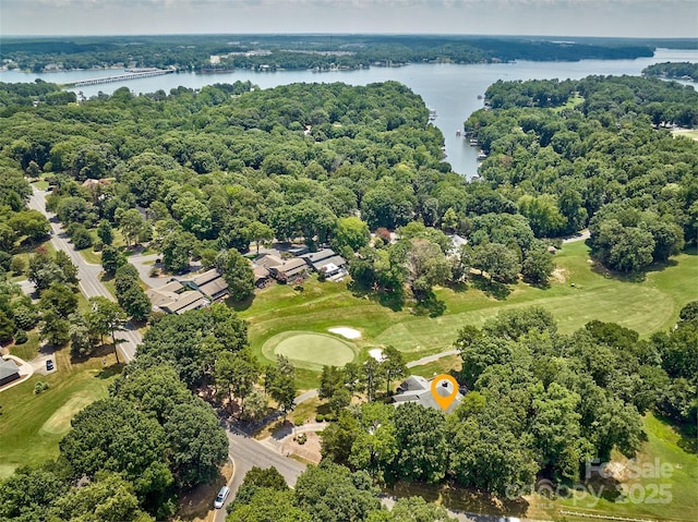 17 Heritage Dr, Lake Wylie, SC 29710 - drone / aerial view of a nearby body of water and a local golf course