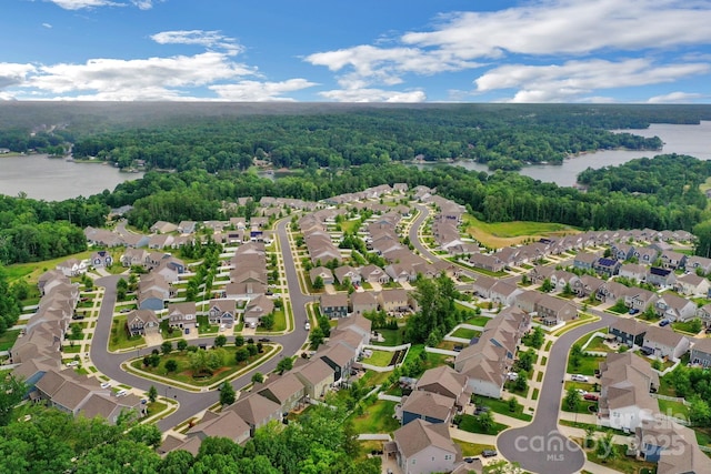 236 Robinwood Ln, Clover, SC 29710 - aerial overview of property's location with a large body of water and nearby suburban area