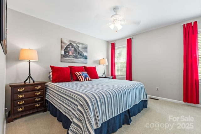 2838 Candleberry Ct, Charlotte, NC 28210 - bedroom with carpet floors and ceiling fan