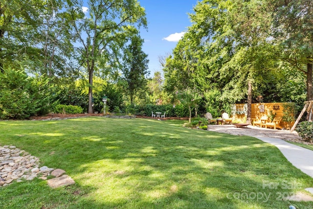 2838 Candleberry Ct, Charlotte, NC 28210 - view of yard with a patio