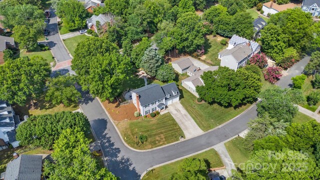 2838 Candleberry Ct, Charlotte, NC 28210 - aerial perspective of suburban area